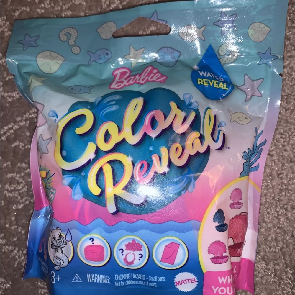 New Barbie Color Reveal Mermaid Pet Series Blind Mystery Bag
